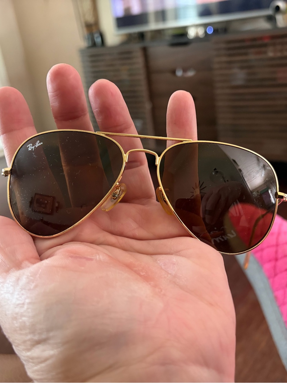 Ray Ban aviator sunglasses